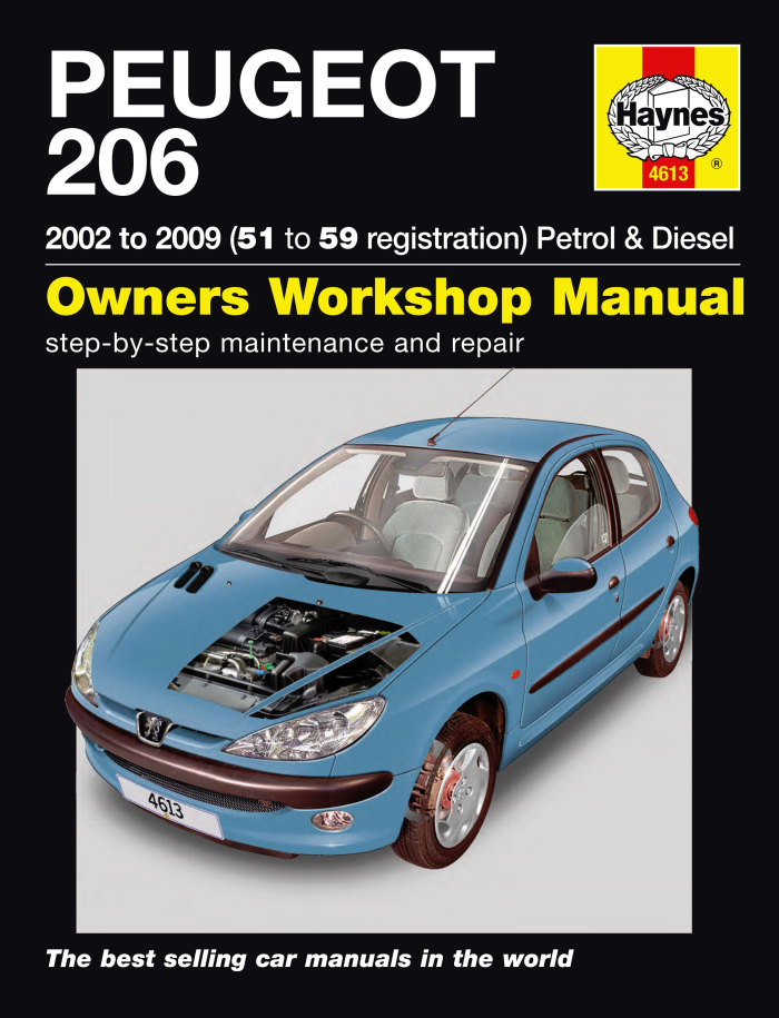 download Peugeot 206 workshop manual