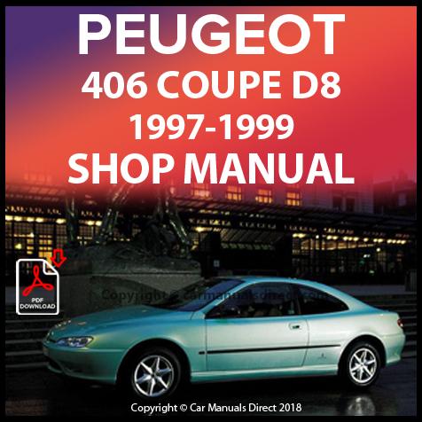 download Peugeot 406 Coupe D8 Master workshop manual