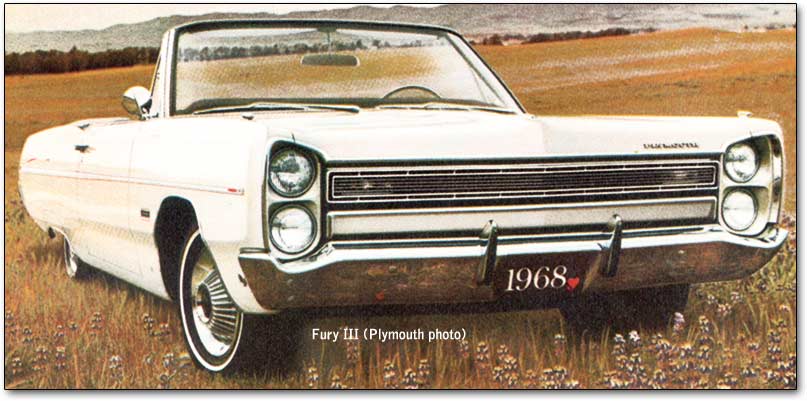 download Plymouth Fury Belvedere satellite VIP workshop manual