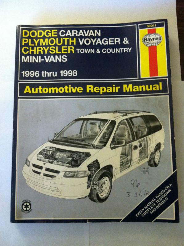 download Plymouth Voyager workshop manual