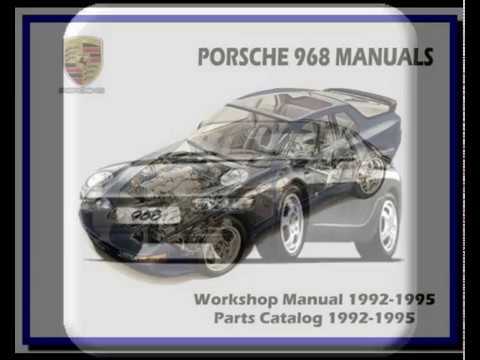 download Porsche 968 Manual. workshop manual