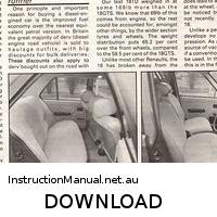 download RENAULT 18 workshop manual