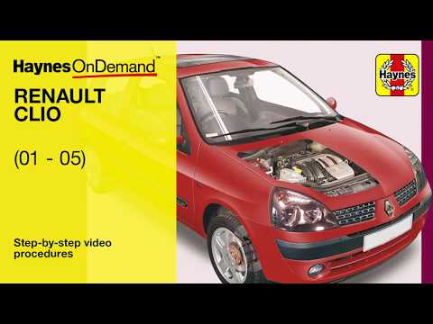 download RENAULT CLIO Shop workshop manual