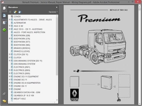 download RENAULT KERAX Truck Engine EQUIPMENT SERVManual workshop manual