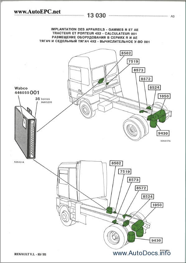 download RENAULT Truck ADJUSTMENTS To AXLE DRIVE AXLES workshop manual