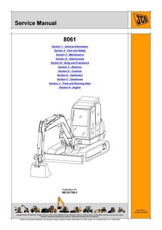 download ROBEX 75 7 MINI Excavator able workshop manual