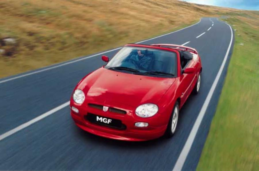 download ROVER MG F able workshop manual
