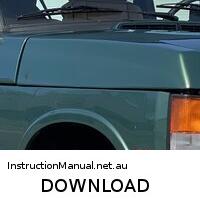 download Range Rover Classic OEM workshop manual
