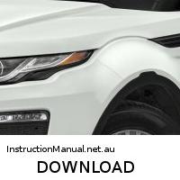 download Range Rover Evoque 3 5 Door Engines workshop manual