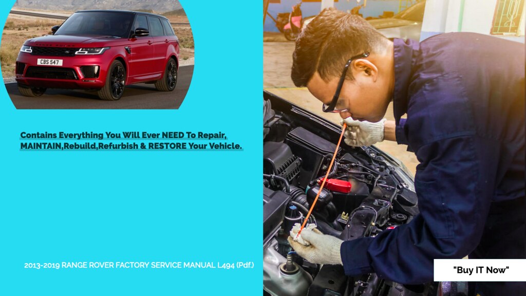 download Range Rover Sport L494 workshop manual