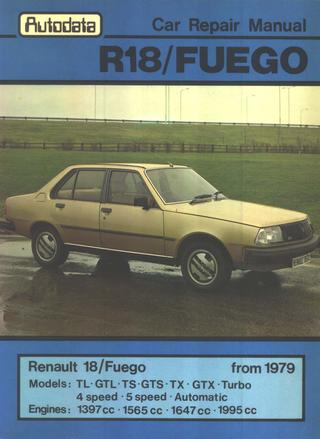 download Renault 18 Fuego able workshop manual