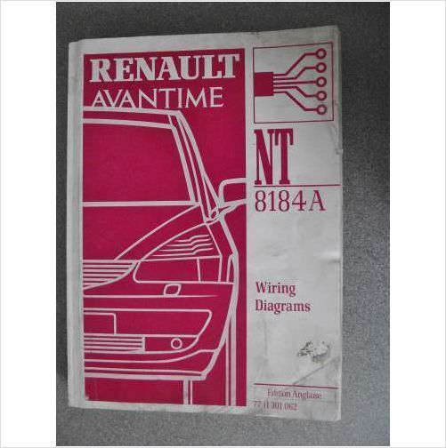 download Renault Avantime workshop manual