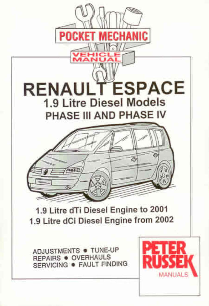 download Renault Espace III workshop manual