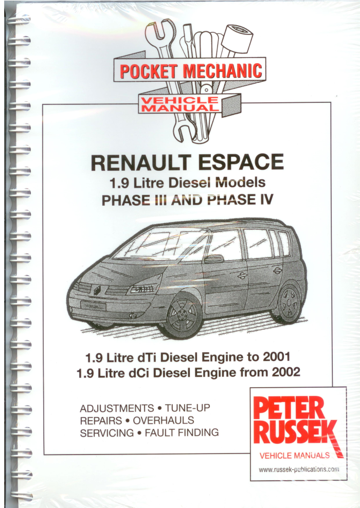 download Renault Espace III workshop manual