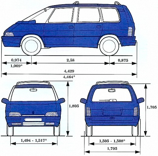 download Renault Espace J63 workshop manual