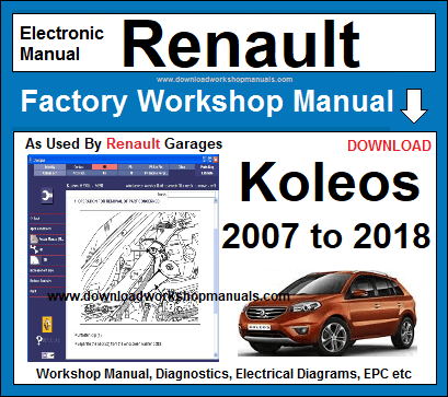download Renault Kaleos workshop manual