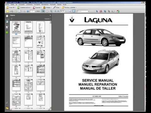 download Renault Laguna II workshop manual