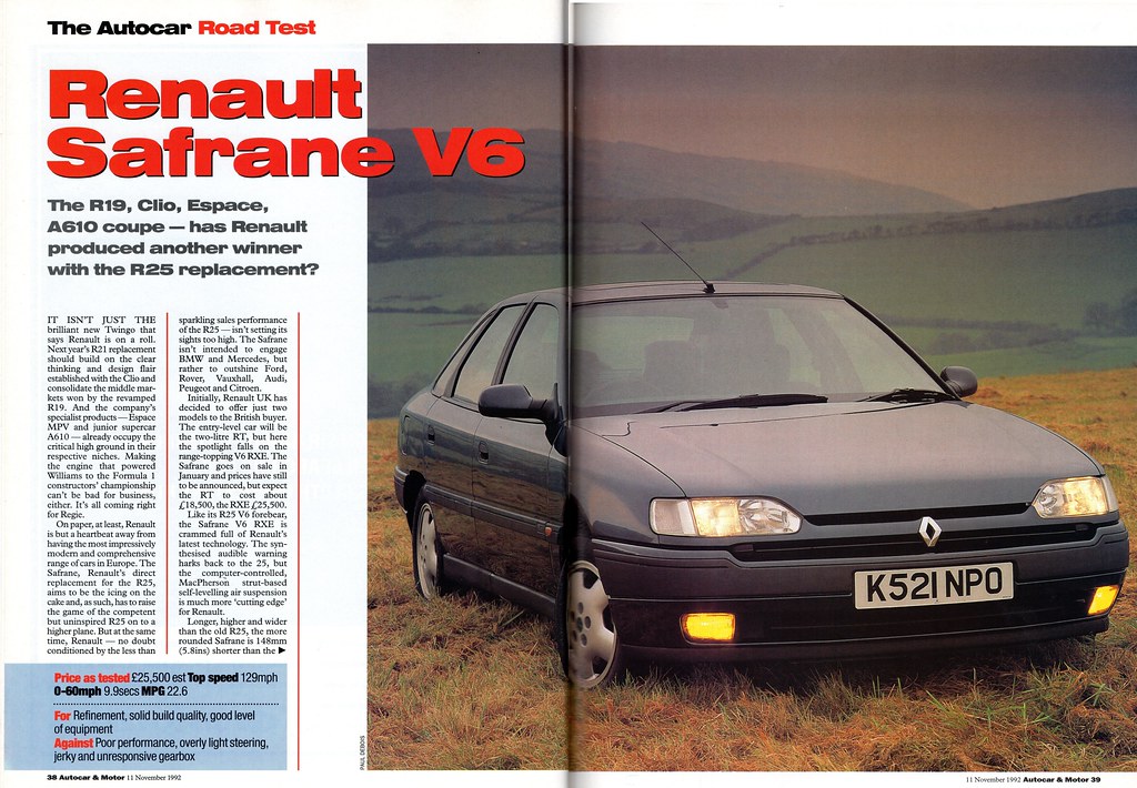 download Renault Safrane workshop manual