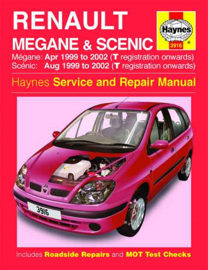download Renault Scenic Renault Megane Scenic workshop manual
