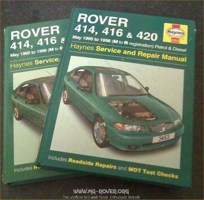 download Rover 420 workshop manual
