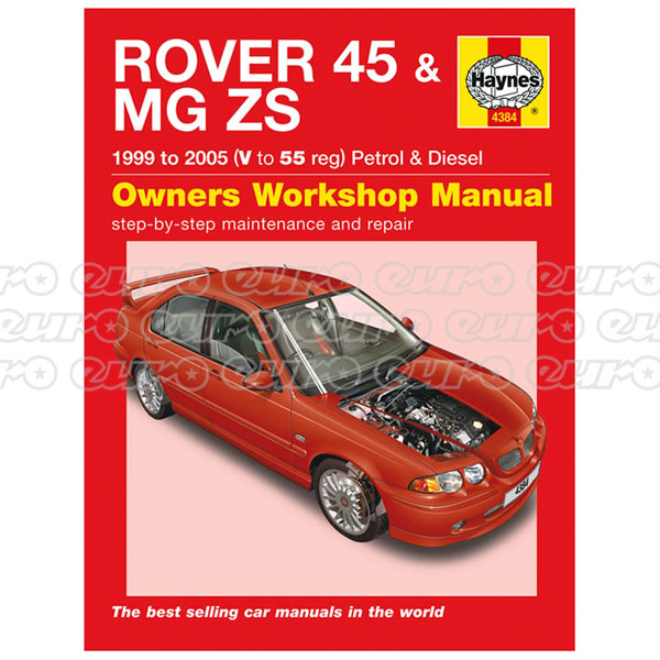 download Rover 45 MG ZS workshop manual