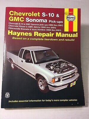 download S10 PICKUP workshop manual