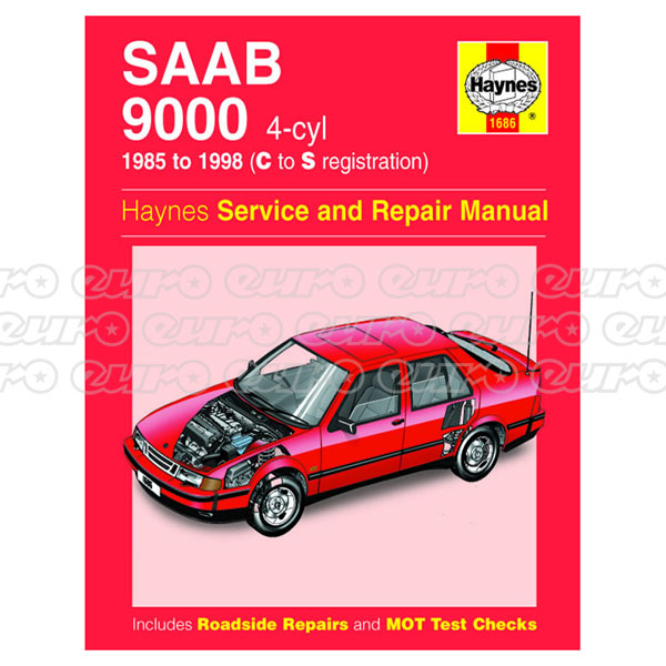 download SAAB 9000 4 cyl to C to S registration workshop manual