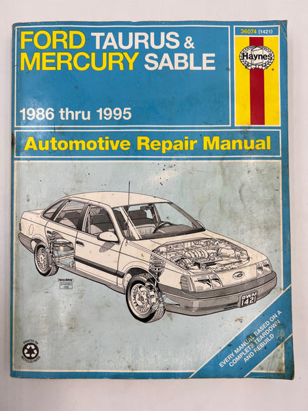 download SABLE MNAUAL able workshop manual
