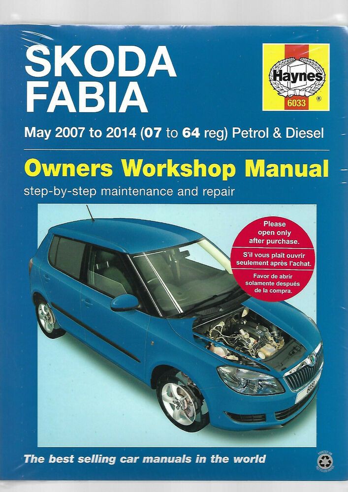 download SKODA FABIA MK2 workshop manual