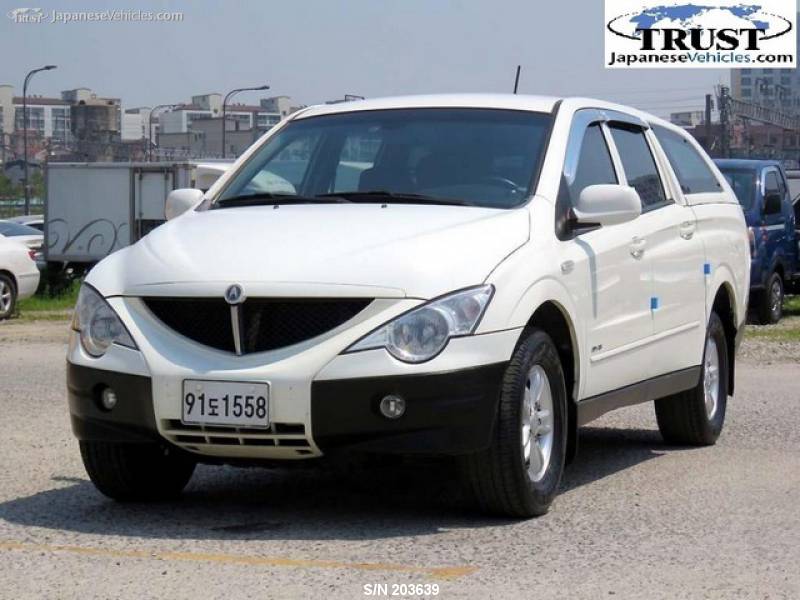 download SSANGYONG ACTYON CAR workshop manual