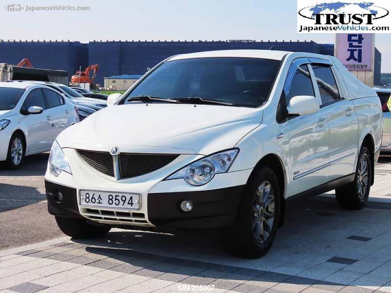 download SSANGYONG ACTYON CAR workshop manual