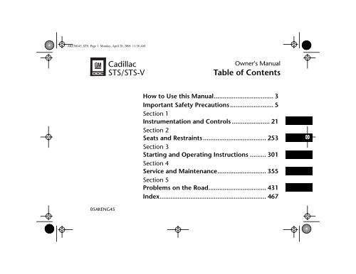 download STS V workshop manual