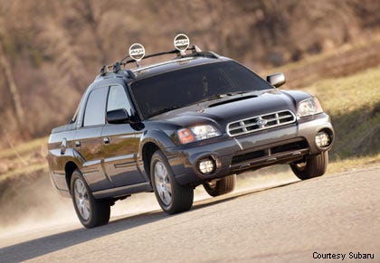 download SUBARU BAJA able workshop manual