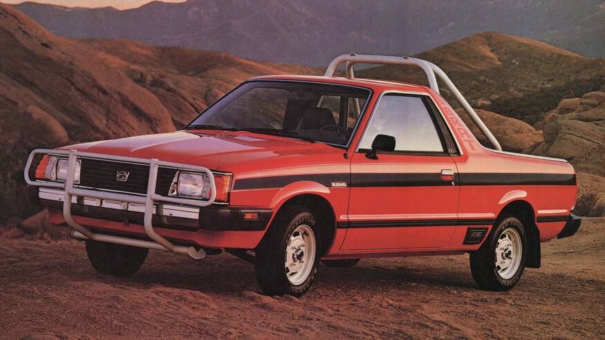 download SUBARU BRAT able workshop manual