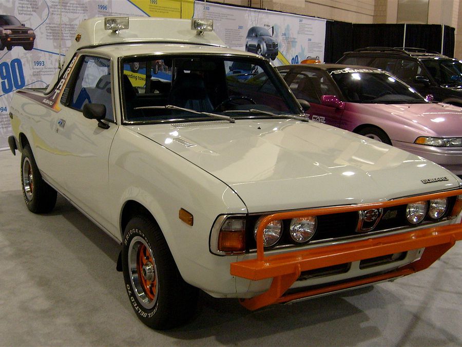 download SUBARU BRUMBY BRAT WAGON 4WD workshop manual