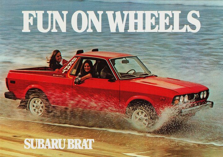 download SUBARU BRUMBY BRAT WAGON 4WD workshop manual