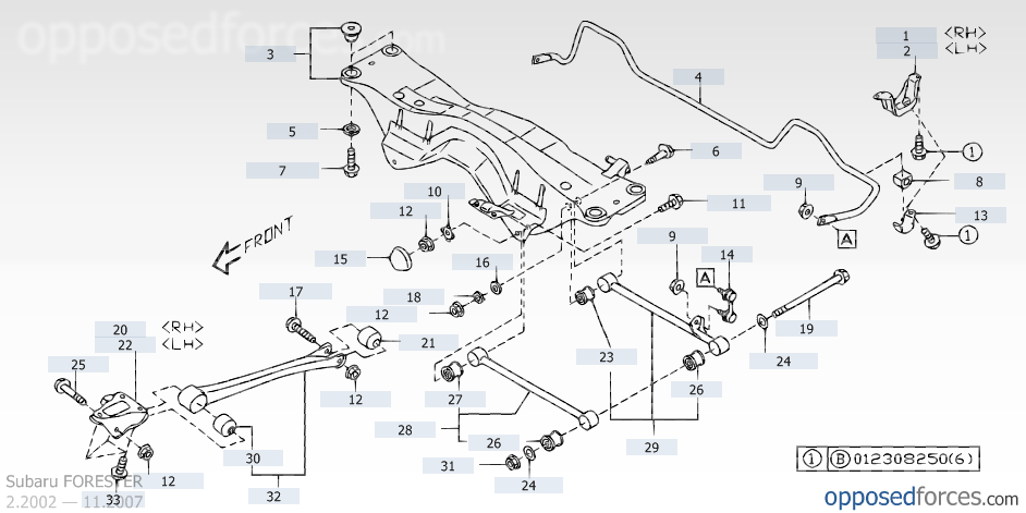 download SUBARU FORESTER SG workshop manual