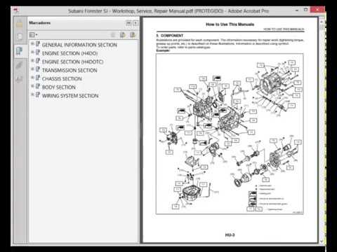 download SUBARU FORESTER Shop workshop manual