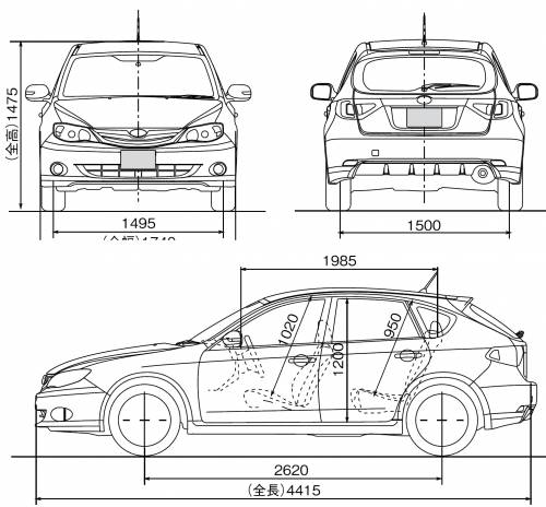 download SUBARU IMPREZA workshop manual