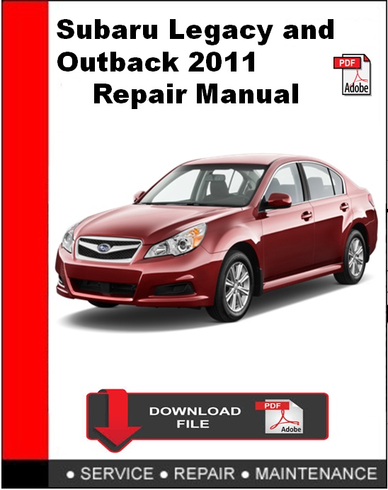 download SUBARU LEGACY OUTBACK workshop manual