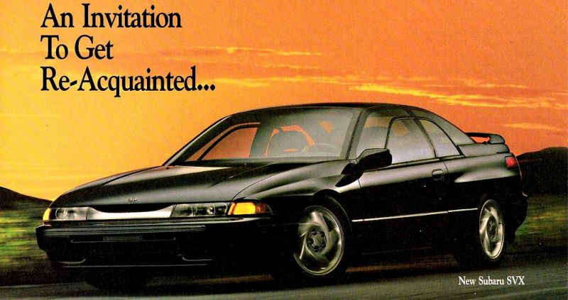 download SUBARU SVX workshop manual