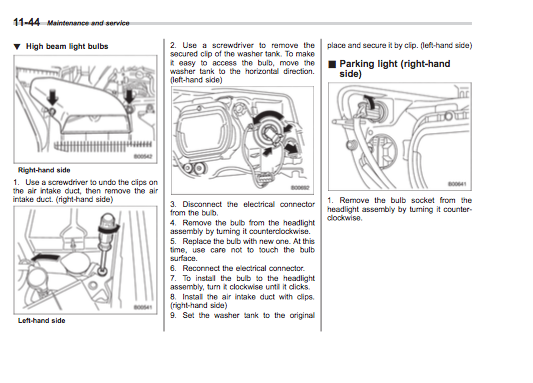 download SUBARU TRIBECA workshop manual