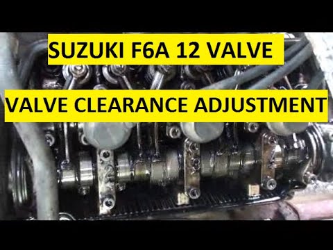 download SUZUKI CARRY EVERY VAN F6A Engine workshop manual