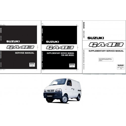 download SUZUKI CARRY GA413 workshop manual