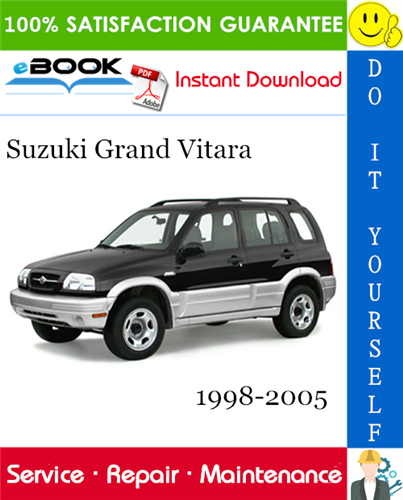 download SUZUKI GRand VITARA SQ416 420 625 workshop manual