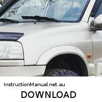 download SUZUKI GRand VITARA SQ625 SQ 625 workshop manual