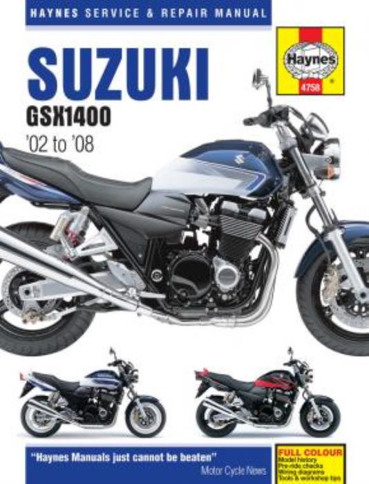 download SUZUKI GSX1400 Motorcycle  able workshop manual