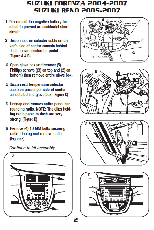 download SUZUKI RENO workshop manual