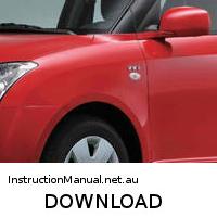 download SUZUKI SWIFT 05 09 workshop manual