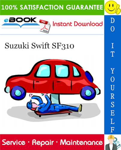 download SUZUKI SWIFT SF310 workshop manual